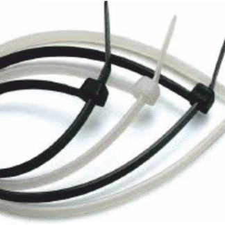 Ray-fasc N 78/450 7,8X450 (CONF. 100 PZ.) - Fascette per cablaggio Colore nero. - RYT 700000-046
